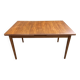 Scandinavian extendable dining table "bjarni" by nils jonsson for troeds - 1960
