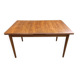 Scandinavian extendable dining table "bjarni" by nils jonsson for troeds - 1960