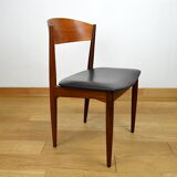 4 vintage scandinavian chairs in teak jydsk mobelindustri 1960