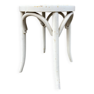 Tabouret bois Courbé vintage