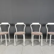 Vintage dining chairs by Calligaris, 1980s