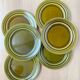 Set of 6 dessert plates in earthenware of St Amand