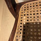 Cane folding chair