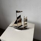 Stainless steel boat from the 1980s.