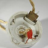 "RISE AND LOWER" SUSPENSION in OPALINE from the 1940s