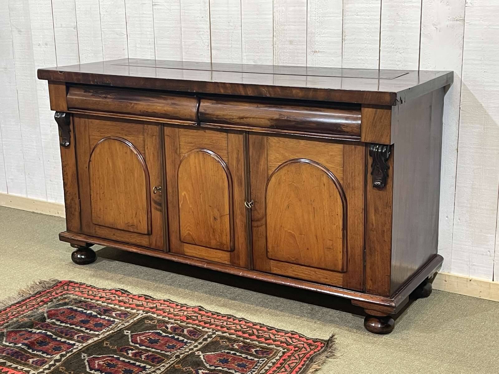 Enfilade Victorienne 19ème en acajou