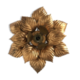 Applique Hollywood regency feuille de fleur