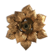 Applique Hollywood regency feuille de fleur
