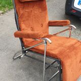 Vintage Folding Armchair by Pierson