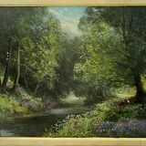 Oil on canvas impressionism england Yarwood