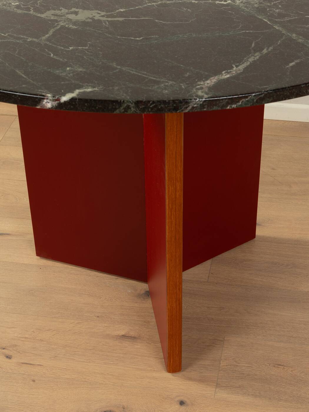1960s marble dining table, Ø 110 cm