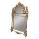 Regency style mirror in gilded wood, first half of the 19th century.