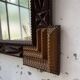 Tramp art mirror 1900 folk art France