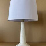 80s alabaster table lamp