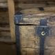 Renovated old wooden trunk – storage box / vintage decor
