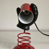 Hand lamp in lacquered and plastic metal, 1980