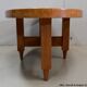 Table de salon en chêne massif, par R. Guillerme et J. Chambron, éditions « Votre Maison » 1960