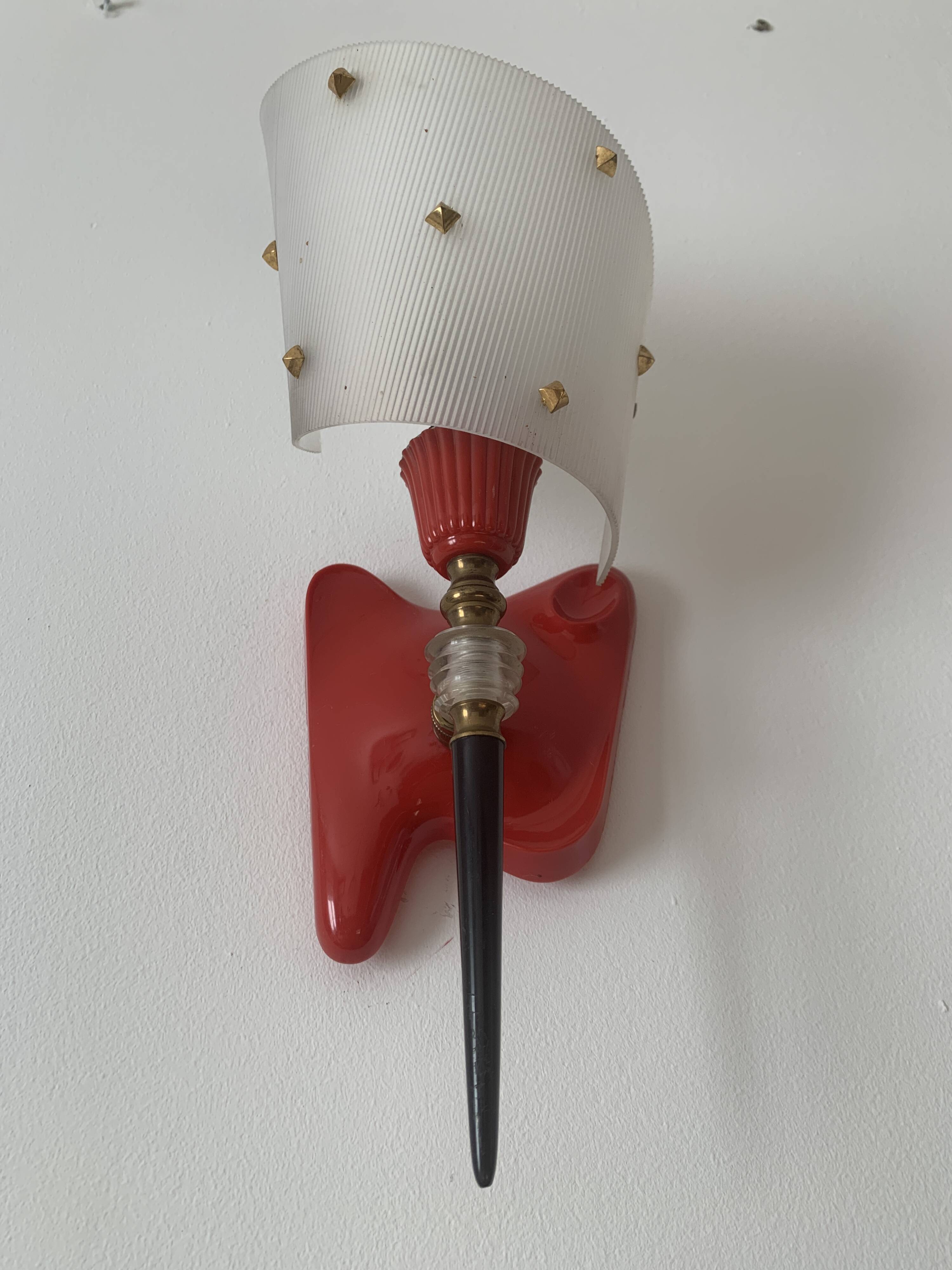 Vintage two-tone wall light