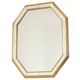 Grand miroir octogonal Deknudt, style Hollywood Regency