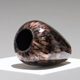 Murano Aventurine Glass Vase, 1960s