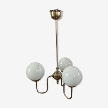 Lustre globes opaline