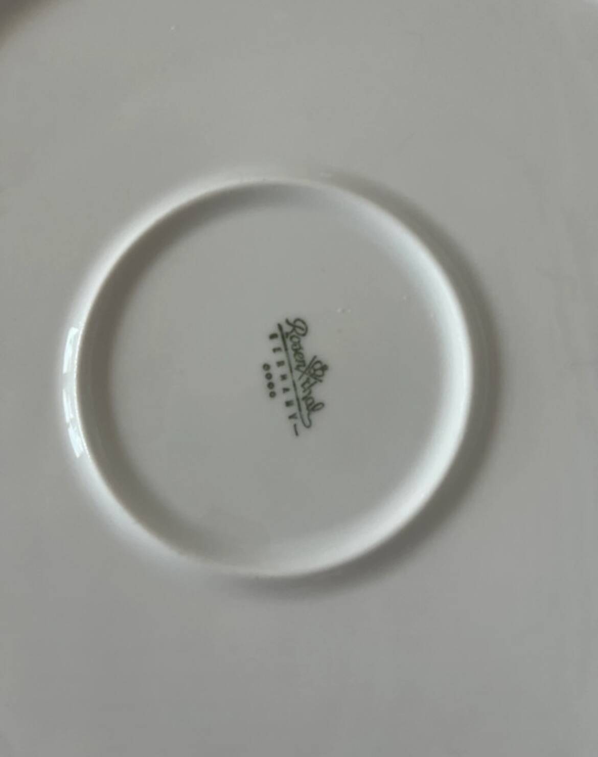 Plate from the 60s 70s "Wiinblad Lotus" Rosenthal