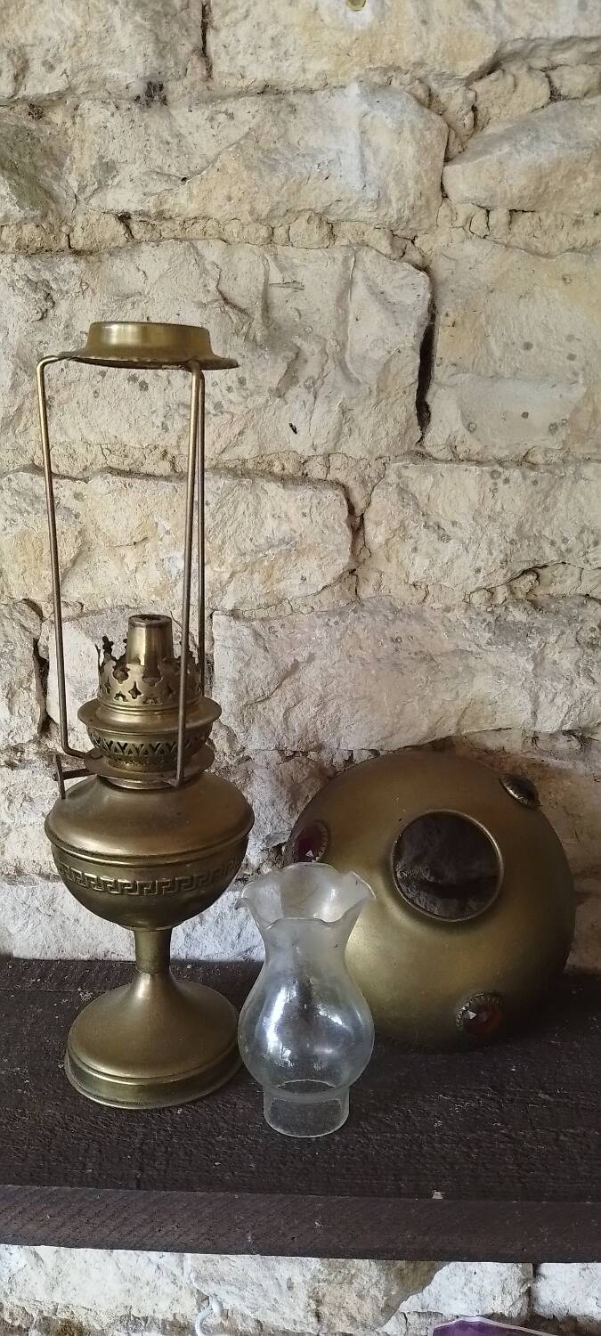 Vintage Oil Lamp