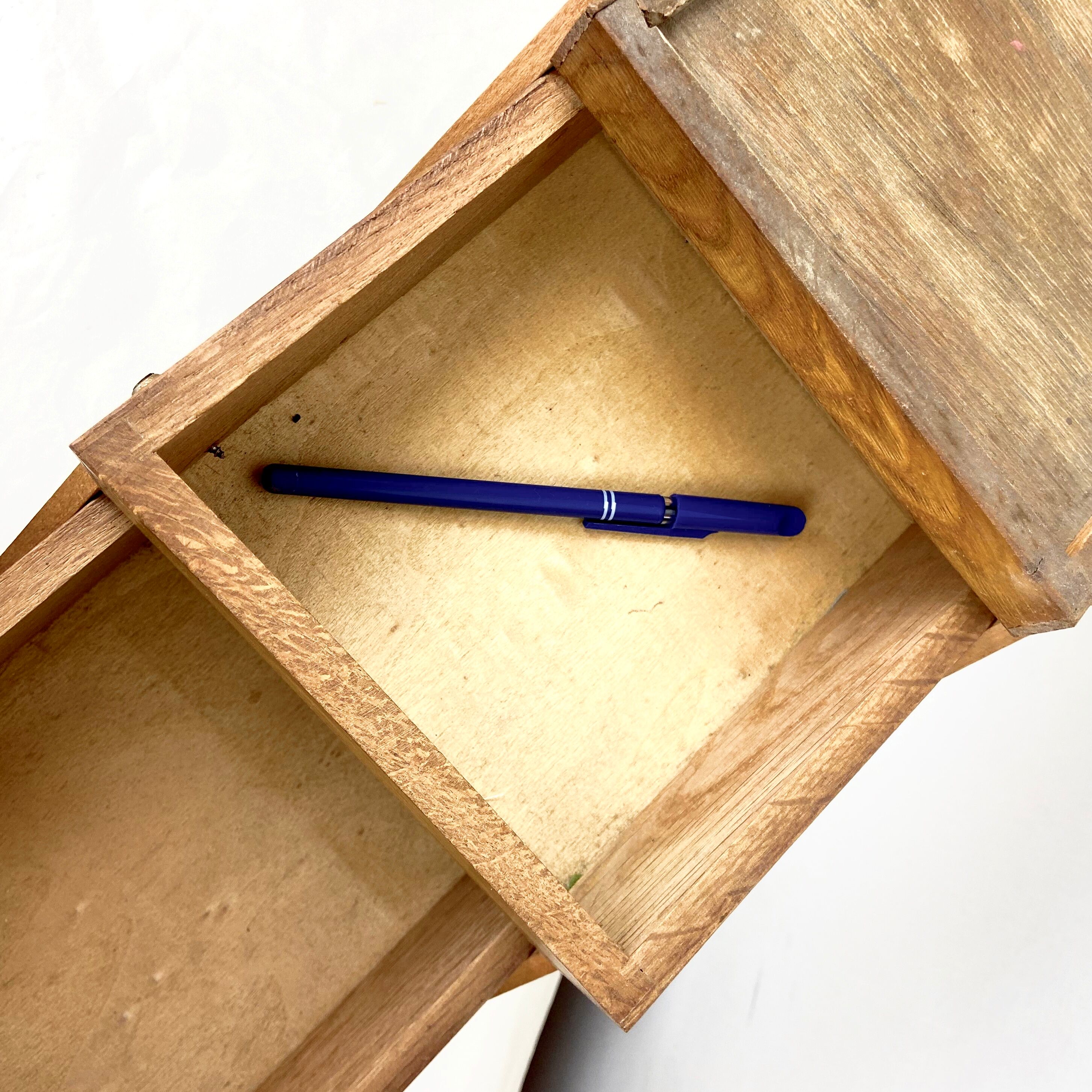 1950 - Former Worker Wooden Sewing Box