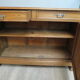 Vintage solid oak buffet