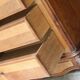 Magnificent 19th century secretary in walnut veneer.