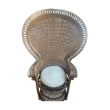 Fauteuil Emmanuelle en rotin