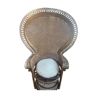 Emmanuelle rattan armchair