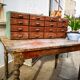 Small piece of furniture, 16 drawers.
