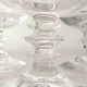 Cognac glasses in vintage arch crystal octagonal foot