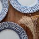 Set of 3 English plates