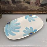 Gien France floral plate from the 1970s