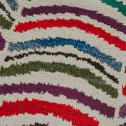 Tapis boho recyclé turc fait main 86 cm x 293 cm