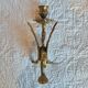 Pair of candlesticks with a winged dragon design – Napoleon III style