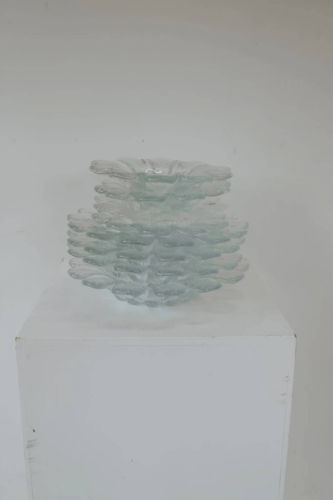Holmegaard glass bowls "Flower" by Sidse Werner — set of 8
