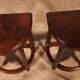 Pair Of Louis XIII Style Walnut Bedside Tables Or End Tables