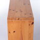 Vintage pine wood sidetable and or bench by Aksel Kjersgaard Odder Denmark