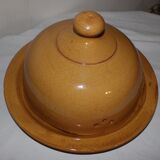 Old vintage glazed earth cheese bell