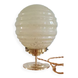 Clichy glass table lamp