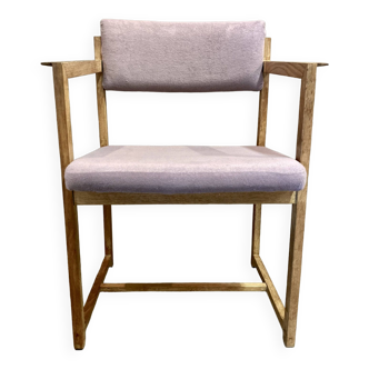 Fauteuil parme estampille design scandinave 1960