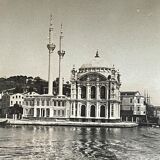 Old photography stereo, stereograph, luxury albumine 1903 Constantinople, Turkey