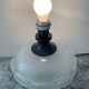 Lamp base in Scavo Murano glass paste
