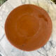 Large glazed terracotta centrepiece signed