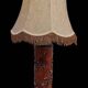 Rouleau d'imprimerie monté en lampe