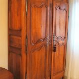 Louis XV wardrobe in cherrywood