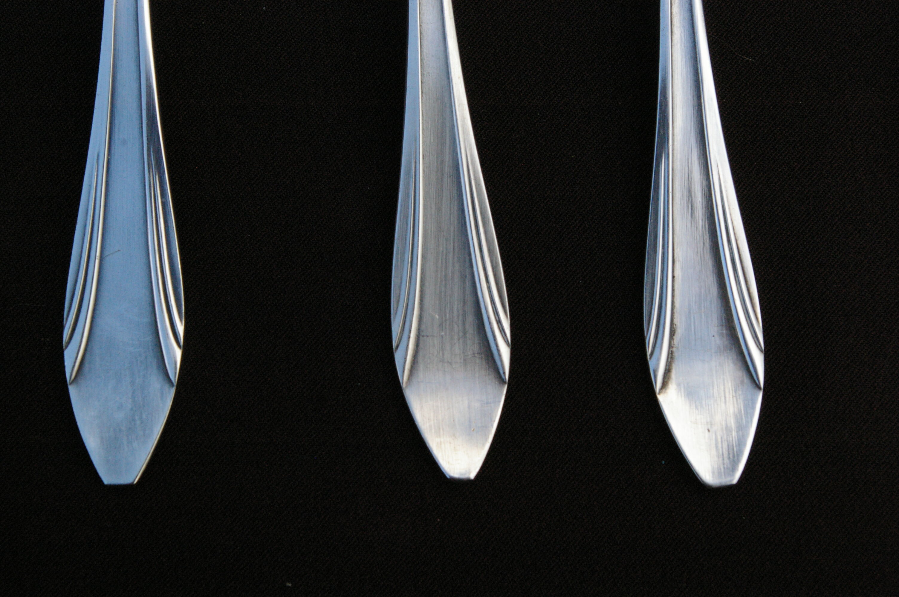 Ménagère entremet 24 pieces art deco goldsmith deetjen - forks/spoons